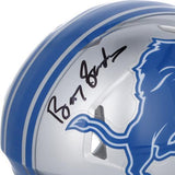 Barry Sanders Detroit Lions Autographed Riddell Speed Mini Helmet