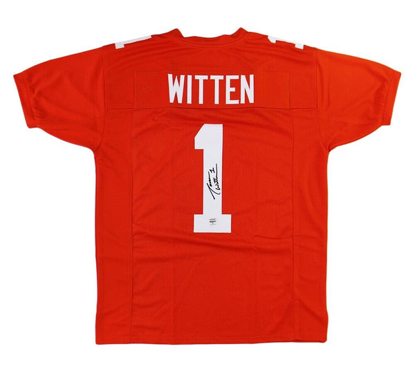 Jason Witten Signed Tennessee Custom Orange Jersey