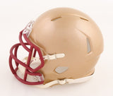 Zay Flowers Signed Boston College Eagles Speed Mini Helmet (JSA COA) Ravens W.R.