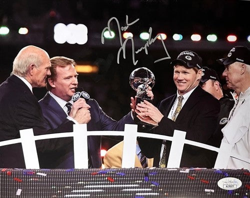 Green Bay Packers Former President MARK MURPHY Signed 8x10 Photo #1 AUTO - JSA