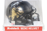 Kordell Stewart Autographed Colorado Buffaloes Mini Helmet Chrome Beckett 52828