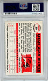 Les Richter Autographed 1956 Topps #30 Trading Card PSA Slab 43632