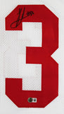Jack Sawyer Signed Ohio State Buckeyes Jersey (Beckett) 2024 CFP National Champ