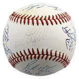 1990 Mariners (25) Griffey Jr., Reynolds, Kuntz Signed Oal Baseball BAS #AC01910