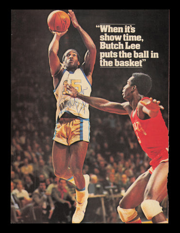 Butch Lee Autographed Signed 8x11 Magazine Photo Marquette SKU #238046