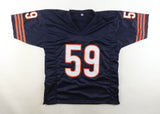 Ron Rivera Signed Chicago Bears Jersey (Beckett) Super Bowl XX Linebacker