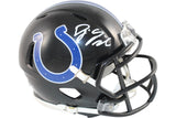 DJ Giddens Signed Indianapolis Colts 23 Alt Mini Helmet Beckett Witness 51644