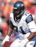 Walter Jones Autographed Signed 8x10 Photo Seattle Seahawks MCS Holo #63295