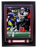 Rob Gronkowski Signed/Autographed 16x20 Photo Patriots Framed PSA/DNA 192646