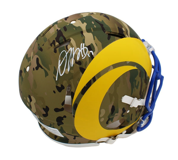 Davante Adams Los Angeles Rams Speed Authentic Camo NFL Helmet