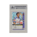 David Villa Signed 2003-04 Mundicromo Las Fichas Rookie Card - BGS 10 Autograph