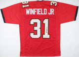 Antoine Winfield Jr Signed Tampa Bay Buccaneers Jersey (Beckett Holo) 2020 #2 Pk