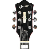 Michael J. Fox Autographed Back to The Future Grote Guitar Beckett Witness 57897