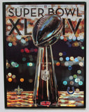2010 Super Bowl XLIV Hologram Game Program Saints vs. Colts 167865