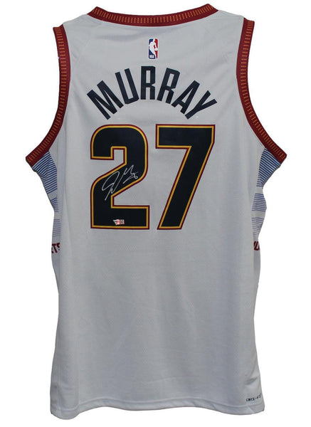 Jamal Murray Signed Denver Nuggets Silver Swingman 52 Jersey FAN 39641