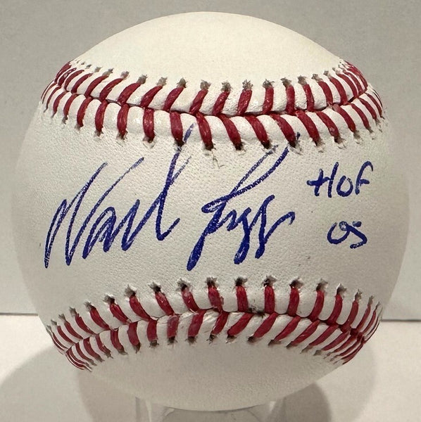 Red Sox Hall of Famer WADE BOGGS Signed Official MLB Baseball AUTO w/ HOF - BAS