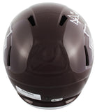 Mississippi State Dak Prescott Signed Full Size Speed Rep Helmet W/ Case BAS Wit