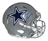Roger Staubach Autographed Dallas Cowboys Authentic Speed Helmet BAS 32573