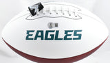 Kenneth Gainwell Autographed Eagles Logo Football SB Champs - Beckett W Hologram