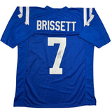 Autographed/Signed Jacoby Brissett Indianapolis Football Jersey JSA COA