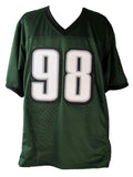 Jalen Carter Eagles Autographed/Signed Custom Football Jersey JSA 209890
