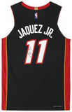 Framed Jaime Jaquez Jr. Miami Heat Autographed Nike Black Icon Authentic Jersey