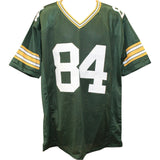 Sterling Sharpe Autographed Pro Style sz XL Green Jersey Beckett Witness 51032