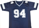 DeMarcus Ware Autographed Blue Pro Style Jersey - Beckett W Hologram *Black