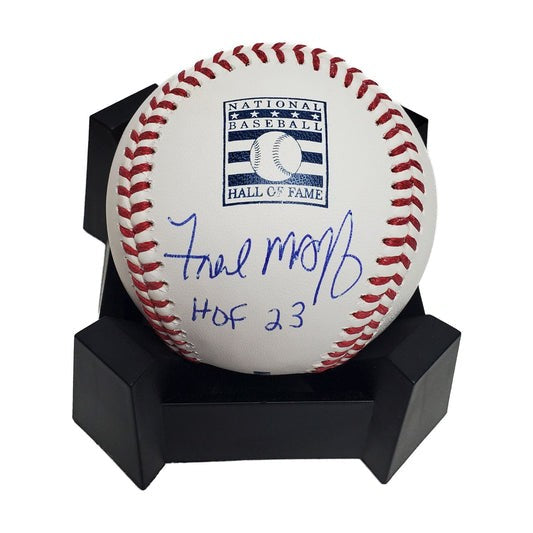 Fred McGriff Signed Hall Of Fame Baseball w/ HOF 23 Inscription - PSA