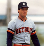 Matt Nokes Signed Detroit Tigers Jersey (JSA COA) 1987 All Star Catcher