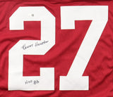 Ken Houston Signed Washington Redskins Jersey Inscribed HOF 86 (JSA) 12xPro Bowl
