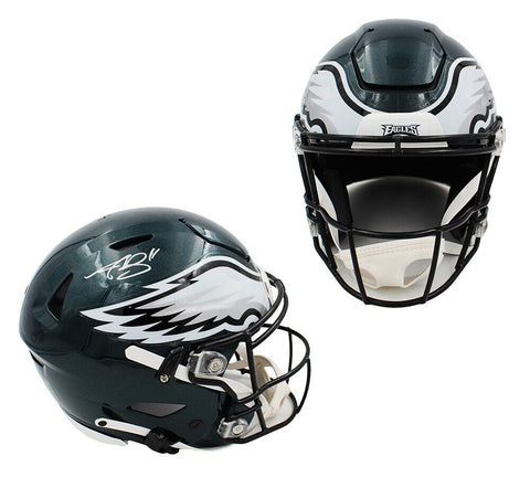 AJ Brown Signed Philadelphia Eagles Speed Flex Authentic NFL Helmet