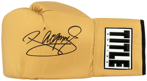 Manny Pacquiao Signed Title Gold Boxing - (SCHWARTZ SPORTS COA)