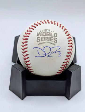David Ross Signed Rawlings Official 2016 World Series Baseball - Beckett
