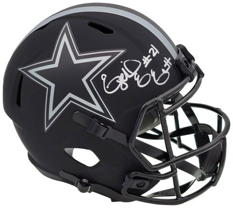 EZEKIEL ELLIOTT AUTOGRAPHED COWBOYS ECLIPSE FULL SIZE HELMET BECKETT 203007