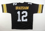 Terry Bradshaw Signed Pittsburgh Steelers Jersey (Beckett) 4xSuper Bowl Champion