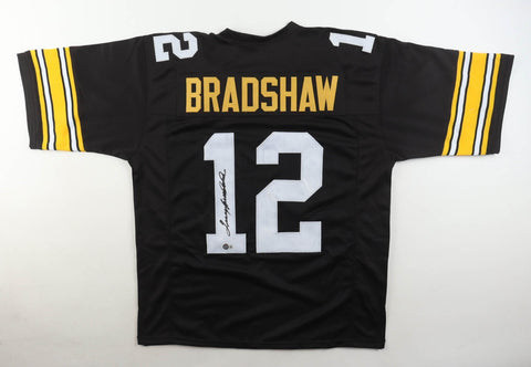 Terry Bradshaw Signed Pittsburgh Steelers Jersey (Beckett) 4xSuper Bowl Champion