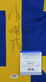 Kurt Warner Autographed Custom Football Jersey Rams PSA/DNA