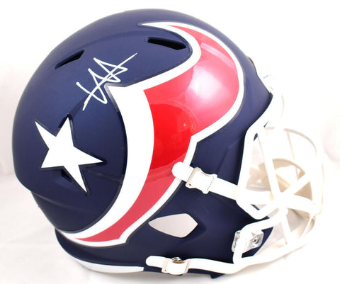 Will Anderson Autographed Houston Texans F/S AMP Speed Helmet-Fanatics *White