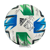 2020 Vancouver Whitecaps Auto Match Used Soccer Ball -BAS/Fanatics LOA (24 Sigs)