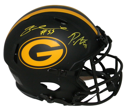 PRESTON ZA'DARIUS SMITH SIGNED GREEN BAY PACKERS ECLIPSE AUTHENTIC SPEED HELMET