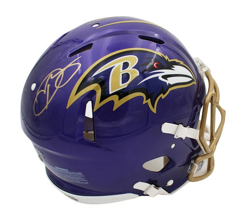 Odell Beckham Signed Baltimore Ravens Speed Authentic Flash NFL Helmet