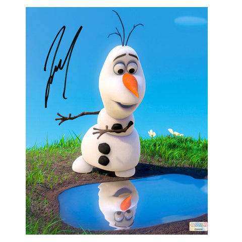 Josh Gad Autographed 2013 Frozen Olaf's Reflection 8x10 Photo
