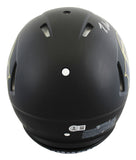 Colorado Travis Hunter "24 HT" Signed Black F/S Speed Proline Helmet W/ Case BAS