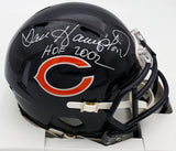 Dan Hampton Signed Chicago Bears Mini-Helmet Inscribed "HOF 2002" (Beckett) D.E