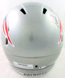 Willie McGinest Autographed New England Patriots Full Size Speed Helmet - Becket