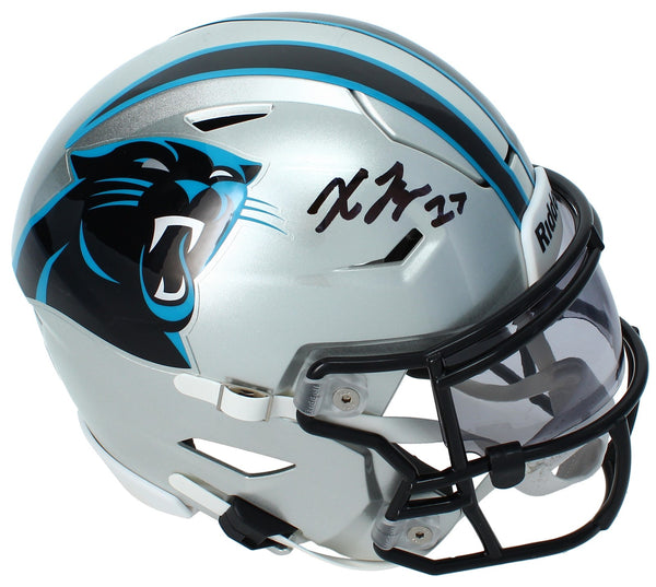 Xavier Legette Autographed Carolina Panthers Speedflex Midi Helmet Beckett