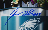 Jason Kelce Signed Framed 8x10 Philadelphia Eagles SB Speech Photo JSA ITP