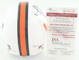 Ereck Flowers Signed Miami Hurricane Mini-Helmet (JSA COA) N.Y Giants Off. Line