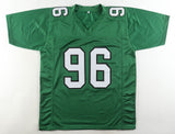 Clyde Simmons Signed Philadelphia Eagles Jersey Inscribed "Eagles HOF 2018"/ PSA